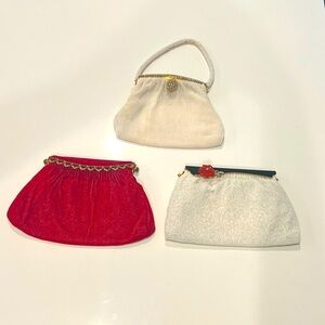 Gorgeous Vintage Microbeaded & Embroidered Purse